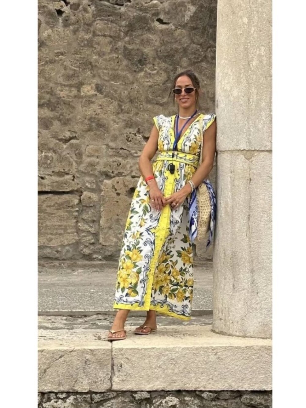 Farm Rio Sicily Scarf Maxi Dress - Picture 8 of 16
